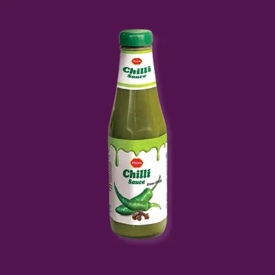 Pran Green Chilli Sauce (প্রাণ গ্রীন  চিলি সস)-340 Gram 